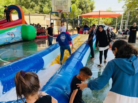 النقب : فعاليات والعاب مائية في كسيفة